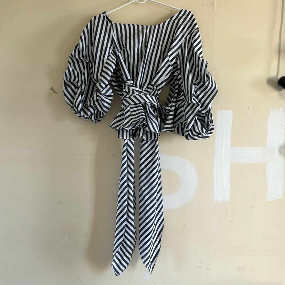 Luxe by stylekeepers stripped blouse